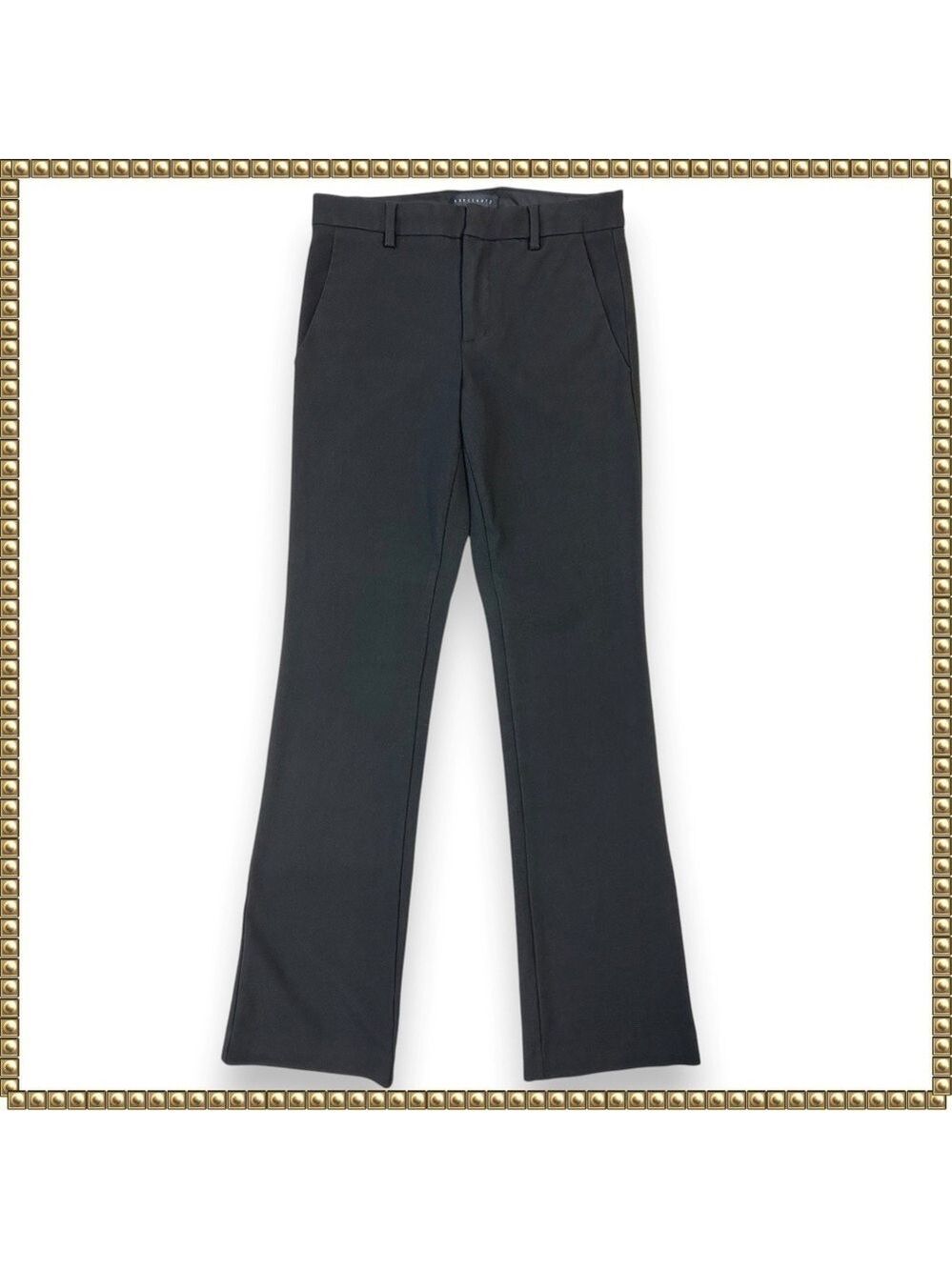 Sanctuary Black Wide Leg Pants Size 2 Mid Rise